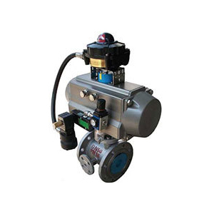 夹套保温V型球阀